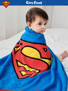 SUPERMAN X Cozy Pixies Baby Blankets - Multicolor - View 4