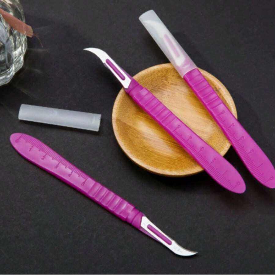 1pc Of Sewing Thread Removers, Purple Plastic Handles, Thread Removers, Thread End Cutters, Sewing Needle And Thread Tools - Multicolor - View 1