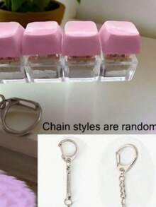 1 Móc khóa bàn phím giảm căng thẳng dành cho người lớn - Con quay nhỏ gọn với các phím nhiều màu sắc, chất liệu PC bền chắc. - Pha trộn màu sắc - Xem 8