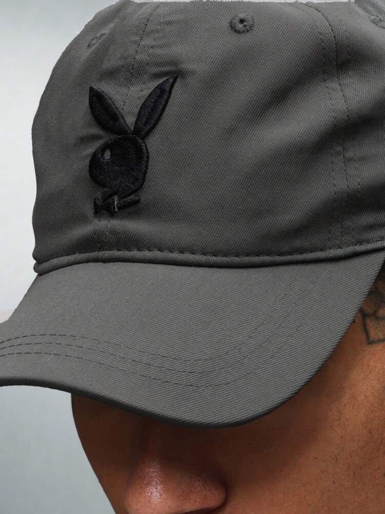 PLAYBOY X SUMWON Baseball Cap With Bunny Logo Embroidered