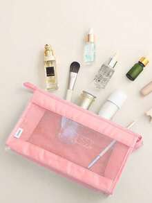 Set 6 Tas Penyimpanan Perjalanan, Organizer Serbaguna dengan Tas Kosmetik & Kantong Kebersihan, Tas Koper Lipat Anti Debu untuk Pakaian, Sepatu, Pakaian Dalam, Perlengkapan Penyimpanan Lemari untuk Kamar Tidur dan Sekolah - MultiWarna - View 7