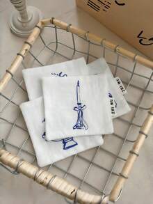 Joivida 10cm Posavasos de Poliéster (Diseños de Enredadera/Uva/Lazo/Vela) - Elegantes manteles para bebidas de mesa para el hogar/cocina/oficina, un regalo pensativo para amigos y familiares, posavasos decorativos para bebidas - Montaña rusa - Ver 9