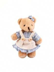 POKOJA LAND - BESTSELLERS 1 包可爱情侣换装熊毛绒钥匙扣，柔软小熊造型，动物挂件，适合生日、情人节、毕业礼物、派对礼品、DIY 手工艺品、圣诞礼物、可爱装饰、春夏圣诞装饰 - 彩色 - 查看 14