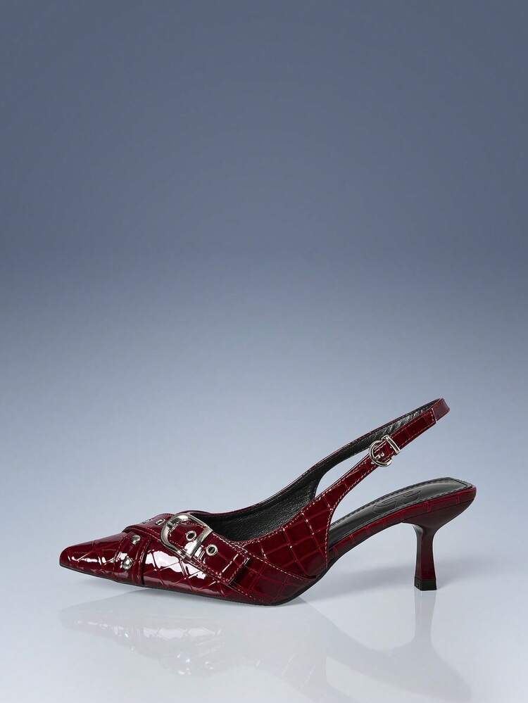 CUCCOO GRLICON Women's High Heel Pumps, Y2K Style, Punk Rock, Biker Chic, Suitable For Halloween, Christmas, Party Valentine's Day