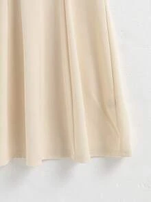 SHEIN 少女无袖A字连衣裙，白色，饰有3个黑色缎带蝴蝶结，适合春季、夏季和初秋穿着。 - 彩色 - 查看 8