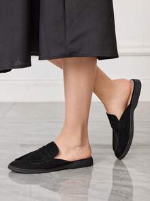 Sleekvia 女士乐福鞋 - 黑色 - 查看 5