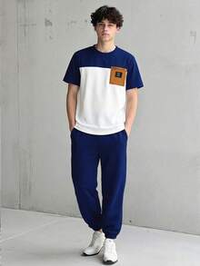 Vacaura Teen Boys T-Shirt Co-Ords - Multicolor - View 1