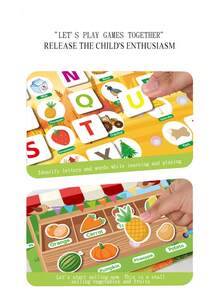1pc Learning Quiet Sticker Book For Children Over 3 Years Old, Children's Early Learning Alphabet Table Animal Cognitive Books Learning Toys, Educational Activity Books For Toddlers, Children's Educational Toys (Random Color Circles) - Multicolor - View 8