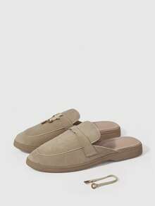 Sleekvia Ladies Loafers - Apricot - View 10