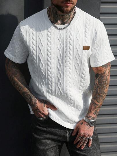 Manfinity CasualCool 男士圆领短袖休闲T恤，夏季百搭