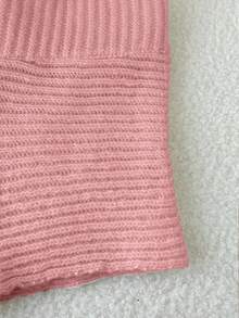 Elamini 海星纹理针织粉色短裤 - 粉色 - 查看 7