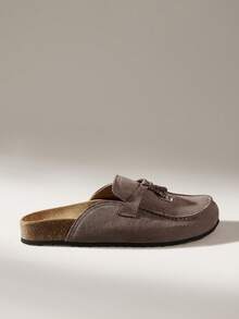 Solecia Giày lười nữ kiểu cổ điển có tua rua, thoải mái và đa năng, phù hợp cho đi làm, hẹn hò, dự tiệc, kỳ nghỉ và đám cưới. - Cà phê nâu - Xem 3