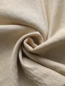 Breezaya 女士休闲纯色无袖连体裤，适合度假 - 卡其色 - 查看 8