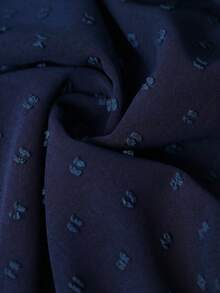 Yasmyna 刺绣镂空面料女士阿拉伯风格连衣裙 女士刺绣连衣裙 女士连衣裙 端庄藏蓝色女士连衣裙 端庄连衣裙 女士连衣裙 蓝色连衣裙 - 藏蓝色 - 查看 4