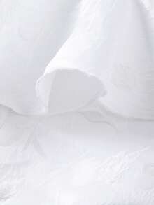 Tween Girls' Fashionable Asymmetrical Design Jumpsuit - White - View 8