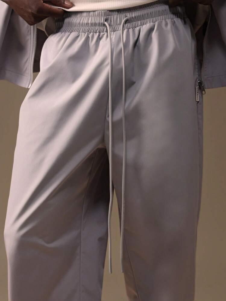 Zip Up Shirt And Pants Co-Ord Set