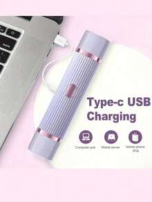 二合一女士电动剃须刀，双头设计，比基尼部位脱毛器，适用于比基尼线、腋下、腿部、手臂、身体、面部等部位，USB充电，温和亲肤。 - 彩色 - 查看 12