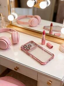 Liquid Silicone Case For 17 16 15 14 13 - Soft Touch Full Body Protective Cover With Microfiber Lining - Ash Powder - View 4