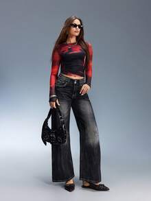 CUCCOO GRLICON Women's Fashion Versatile Pointed Toe Flats Valentine's Day - dark brown - View 3