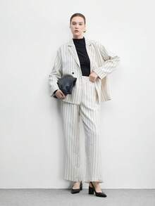 CUCCOO BIZCHIC Giày cao gót đế dày màu đen hở gót mũi nhọn dành cho nữ, thiết kế tối giản cổ điển, thích hợp cho đi làm, hẹn hò, dự tiệc, kỳ nghỉ hoặc đám cưới. - Màu đen - Xem 6