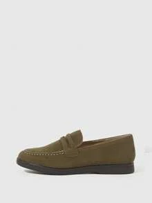 Sleekvia Damen Lässig Pendler vielseitige Loafers - Dunkelgrün - Übersicht 7