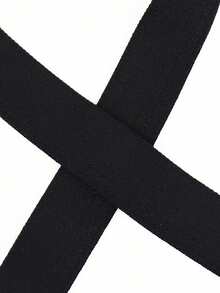 时尚前无缝凸起设计中腰性感男士内裤 - 黑色 - 查看 4