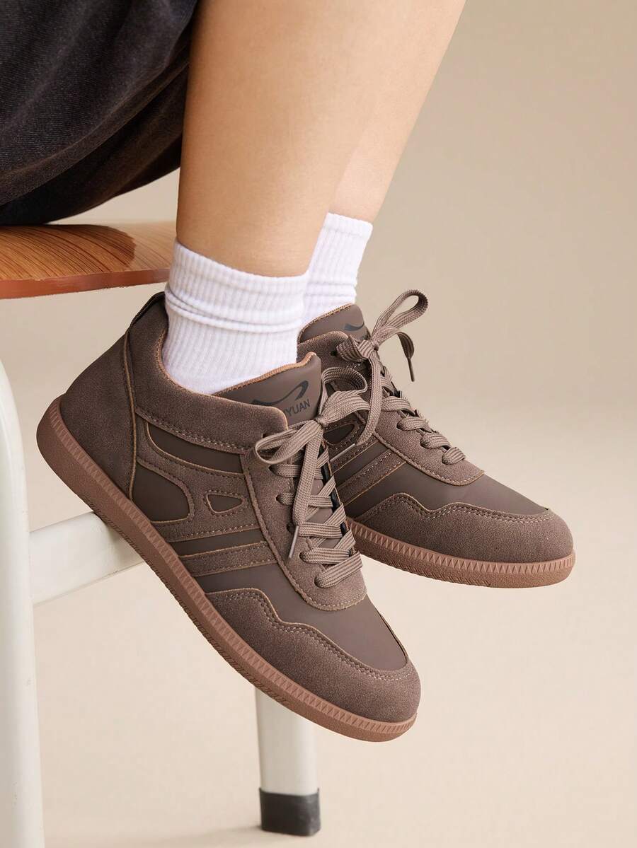 CUCCOO EASI Women's Casual Versatile Simple Commuter Shoes - Mocha Brown - View 1