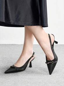 CUCCOO BIZCHIC Women's High-Heeled Shoes Valentine's Day - Black - View 3