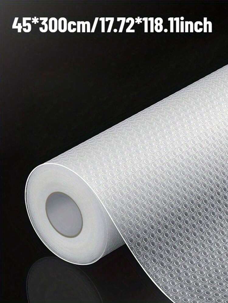 1 Cuộn Thảm Ngăn Kéo Chống Trượt Chống Thấm Nước - Chất liệu EVA Đa Năng, Thích Hợp Cho Nhà Bếp, Phòng Tắm, Bàn Làm Việc, Tủ Lạnh, v.v. Có thể giặt, chống dầu mỡ, chống bám bẩn, không có viền, dễ cắt, là trợ thủ đắc lực cho việc sắp xếp nhà bếp, với thiết kế đơn giản và bề mặt nhẵn mịn. - Nhiều màu - Xem 12