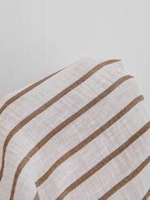 SHEIN Clasi 女士休闲印花圆领卷袖衬衫，通勤装 - 彩色 - 查看 8