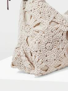 MOTF 女士单肩包 - 杏色 - 查看 6