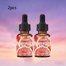 1瓶/2瓶葡萄柚精油 - 用于加湿器和香薰蜡烛，适用于瑜伽室、客厅，加湿器油，精油，淡雅空气清新剂油，芳香浓缩油，天然萃取。 - 多樣化香型 - 查看 3
