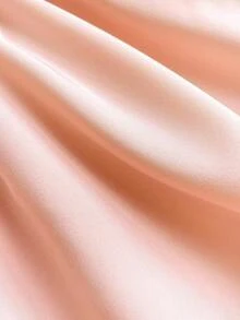 Elamini Vestido elegante de halter plisado de color rosa con estilo de sirena para mujer - Rosa Chicle - Ver 8