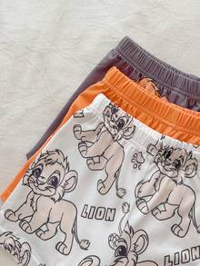 Vintaside Kids 男宝宝两件套夏季休闲可爱动物数码印花无袖背心和简约短裤套装 - 彩色 - 查看 6