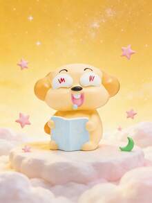 POKOJA LAND 1个树脂盲盒收藏人偶惊喜神秘玩具家居办公桌装饰生日礼物动漫主题摆件展示架装饰 - 彩色 - 查看 4