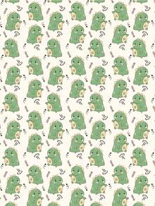 3条装男士印花平角内裤 - 彩色 - 查看 5