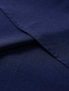 Manfinity Mode Camisa de manga larga casual para hombre - Azul Marino - Ver 8