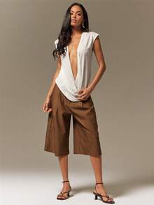 SHUZIA Women's Elegant Minimalist Square Toe Ankle Strap Kitten Heel Sandals