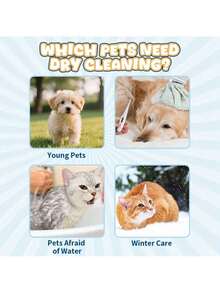 1PC/2pcs Oxidative Dog And Cat Shampoo, No-Wash Formula, Long-Lasting Deodorizing And Shampooing,3-In-1 Pet Grooming,Contains Oat Extract, Suitable For All Ages, Dog Shampoo, Sleek Bottle Design, Natural Ingredients. - Multicolor - View 8