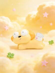 POKOJA LAND 1个树脂盲盒收藏人偶惊喜神秘玩具家居办公桌装饰生日礼物动漫主题摆件展示架装饰 - 彩色 - 查看 3