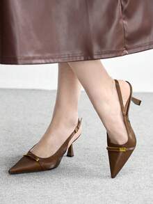 CUCCOO BIZCHIC 女士高跟鞋 - 棕色 - 查看 3