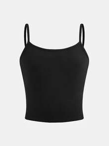 3件套少女印花针织吊带背心，休闲时尚，百搭，适合派对、郊游、与朋友拍照、公园、露营、度假、日常穿着。 - 彩色 - 查看 9