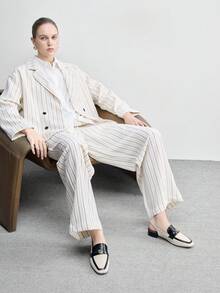 CUCCOO BIZCHIC Women's Casual Slip-On Mule Slippers, Flat Backless Loafers - Multicolor - View 2