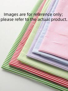 Colorful Striped Shirt Fabric - Multicolor Printed DIY Sewing Material For Fashion Shirts, Dressmaking & Craft Projects - Multicolor - View 2