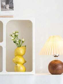 1 buah Vas Lemon Dekoratif, Vas Bunga Keramik Mulut Kecil dengan Desain Buah Kreatif untuk Ruang Tamu, Dekorasi Meja Elegan, Dekorasi Rumah, Dekorasi Ruangan, Vas Kaca - MultiWarna - View 7
