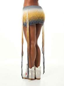 SUMWON WOMEN Women Sweater Skirts - Multicolor - View 2