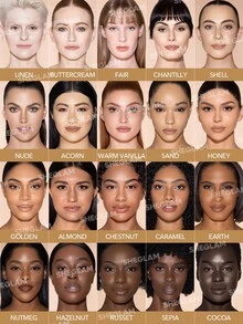 SHEGLAM 像一樣 12 小時全覆蓋遮瑕膏-外殼啞光液體遮瑕膏持久亮白色彩校正劑輕盈全天持久保濕遮瑕膏遮瑕膏 品牌 美容 化妝 化妝品 適合女性與女孩 完美搭配夏季春季 Y2K 時尚 流行 生日 母親節禮物 假期 派對準備就緒 最佳顏色 - Shell - 查看 7