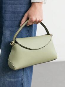 SHECARRY Túi xách nữ kiểu dáng thường ngày, tiện dụng cho việc đi làm - màu xanh lá - Xem 1