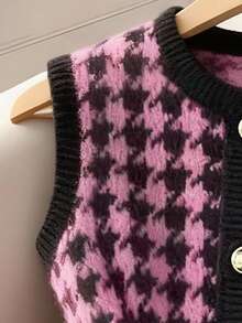 GlowEve Áo khoác cardigan dệt kim cổ tròn thanh lịch dành cho nữ - Nhiều màu - Xem 4