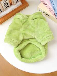 PETSIN 1 件通用柔软保暖怪物连帽运动衫服装，适合猫和狗